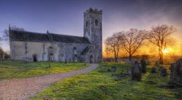 Caister St Edmonds Church.